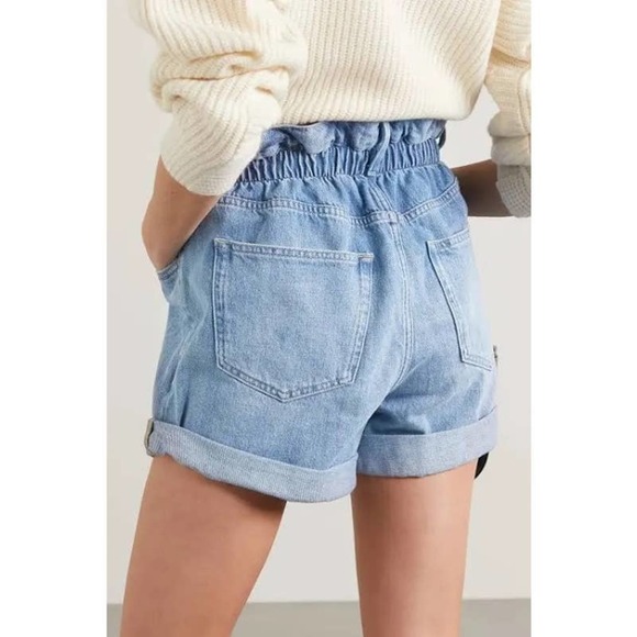Frame Elastic Waist Denim Shorts Small NWT - Picture 4 of 11